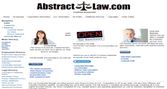 Desktop Screenshot of abstractlaw.com